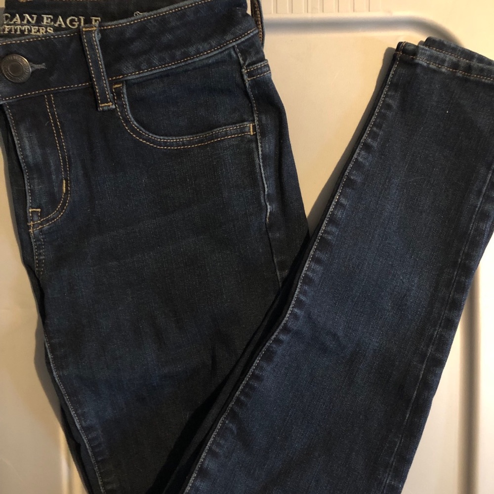 Dark wash jeans
